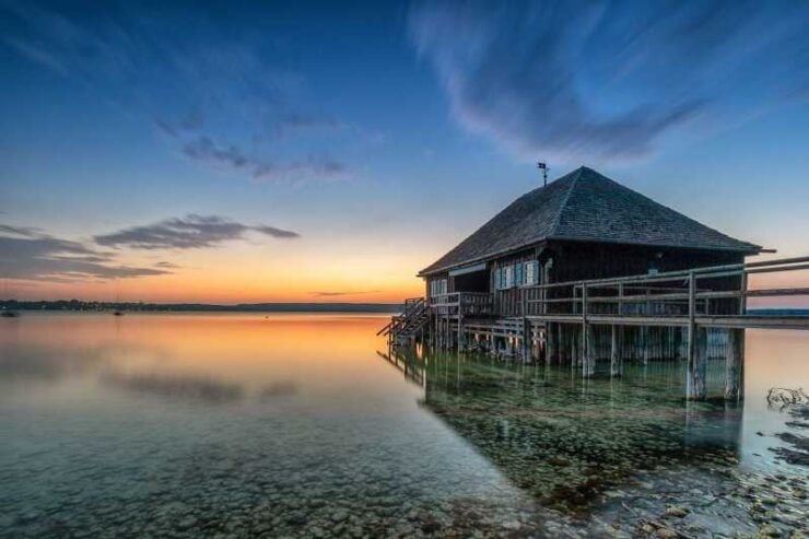 Munich: From Munich to Ammersee (lake) by Car -Kayaking, SUP - Ammersee Lake Features