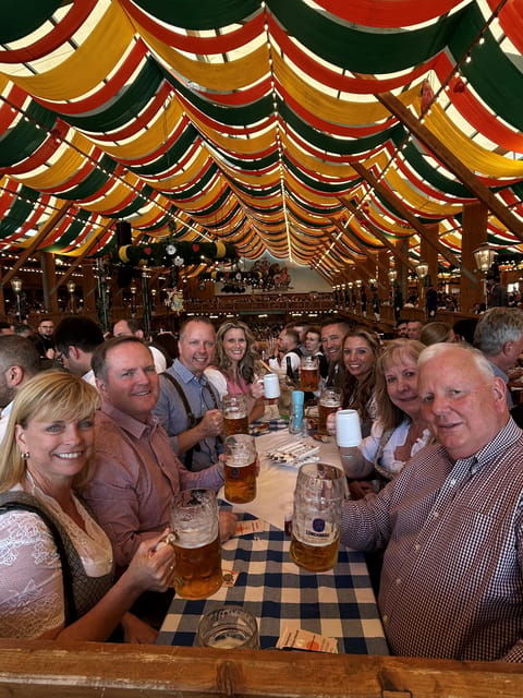 Munich: Guided Oktoberfest Experience with Beer and Lunch - End of Tour and Practical Details