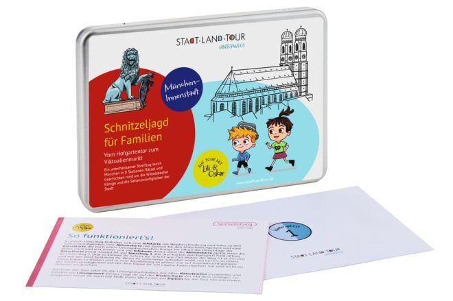 Munich: Self-Guided Sightseeing Scavenger Hunt for Families - Included Materials