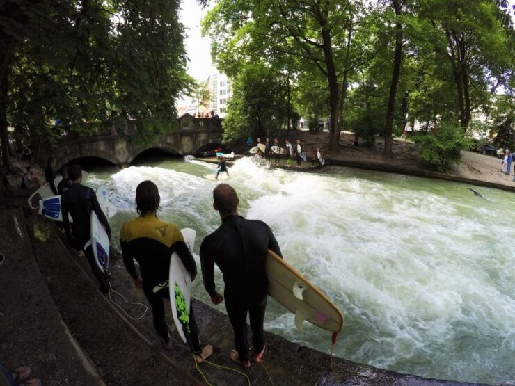 Munich Surf Experience Surfing In Munich Eisbach River Wave - The Unique Surf Culture in Munich