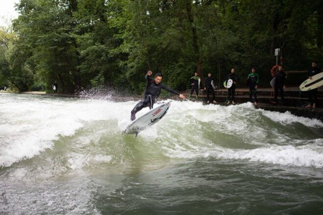 Munich Surf Experience Surfing In Munich Eisbach River Wave - The Location and History of the Eisbachwelle