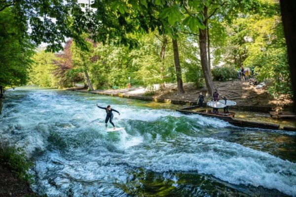 Munich Surf Experience Surfing In Munich Eisbach River Wave - The Sum Up