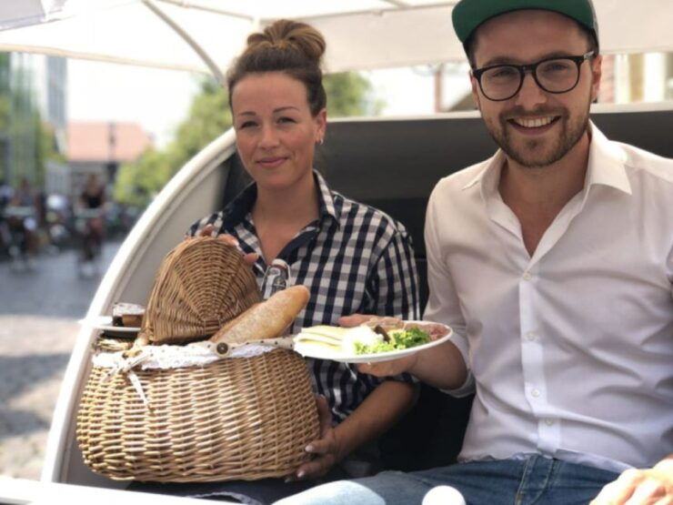 Münster: Private City Rickshaw Picnic Tour - Experience Highlights