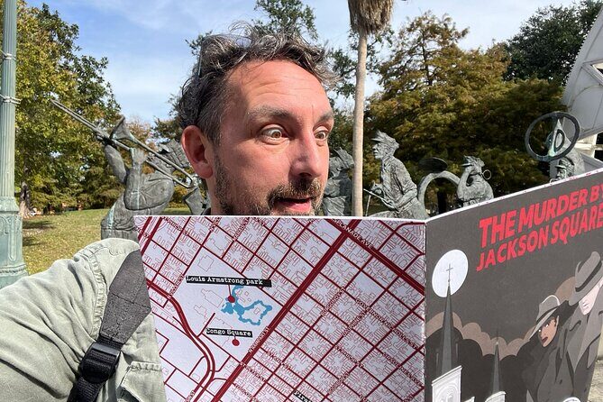 Murder by Jackson Square Interactive Scavenger Hunt - The Itinerary in Detail