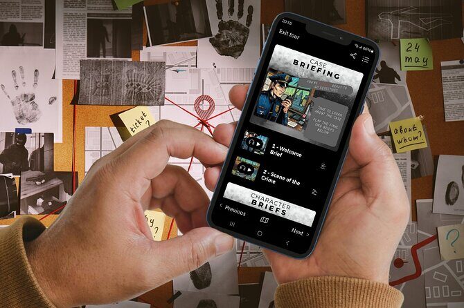 Murder Mystery Detective Experience in Fayetteville AR - Driving Map