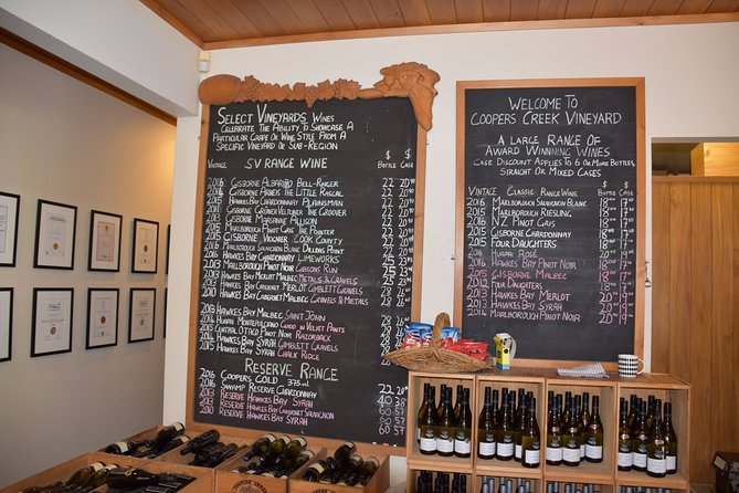 Muriwai Scenic Wine Tour From Auckland - Tour Highlights