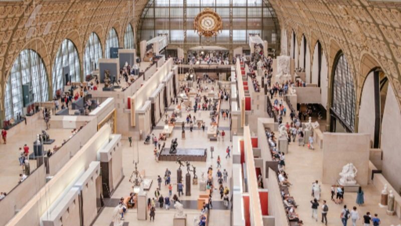 Musee dOrsay ticket - Inside a railway station made for art