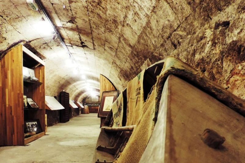 Musee du Vin et du Negoce de Bordeaux Admission - Step into the vaulted cellar from 1720