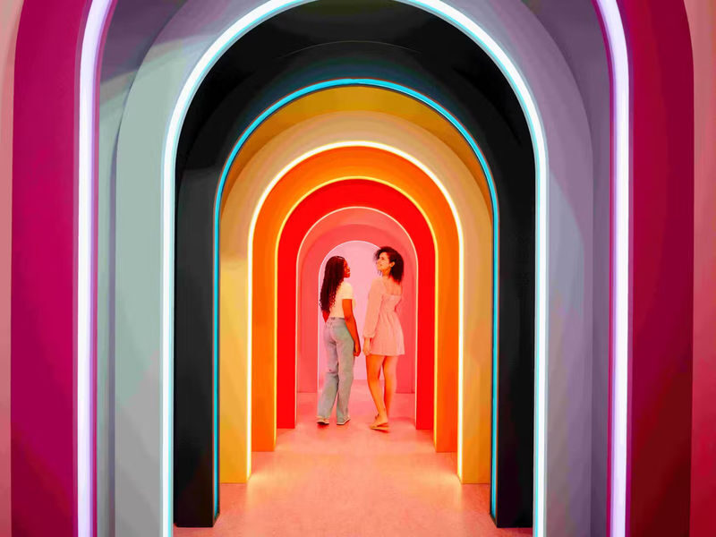 Museum of Ice Cream Ticket in Miami - Mystery doors at the Grand Hall of Freezers