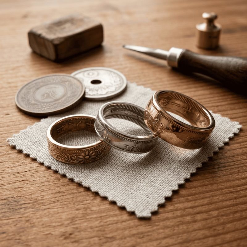 Musubi Coin Ring:: Craft a Vintage Coin Ring in Kyoto - Should you book the Musubi workshop?