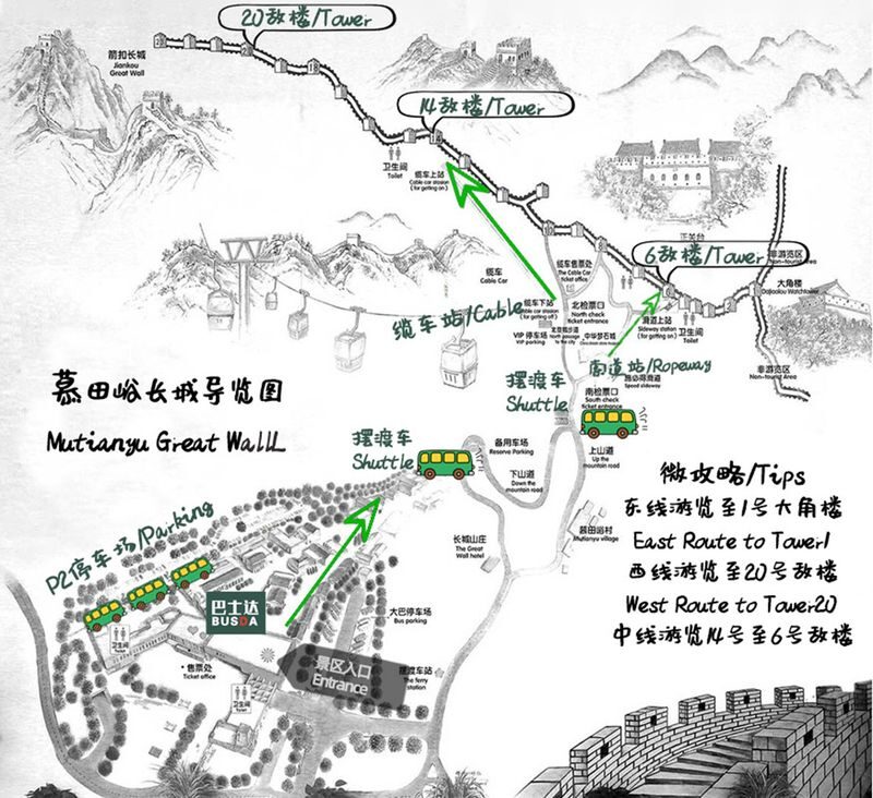 Mutianyu Great Wall+Summer Palace/ Yuanmingyuan Garden Day Tour - Choosing the version that fits your day