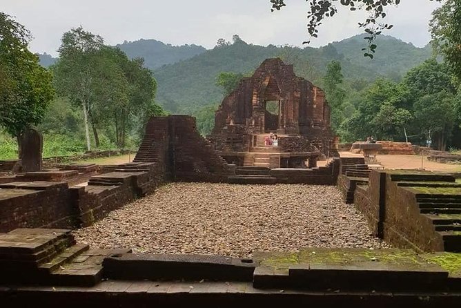 My Son Sanctuary Private Tour & Bay Mau Coconut Jungle to Ride Basket Boat - Riding a Basket Boat