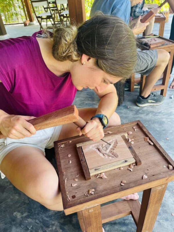 My Son Sanctuary: Wood Carving Workshop & Transfer to Hoi An - The Experience: Details That Matter