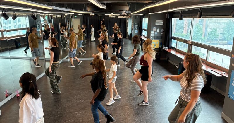 Myeongdong, Euljiro Seoul: K-Pop Dance Class + filming & editing - The video is part of the souvenir