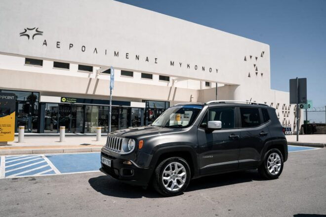 Mykonos: Airport and Port Transfer Service - Jeep Renegade - Vehicle Details