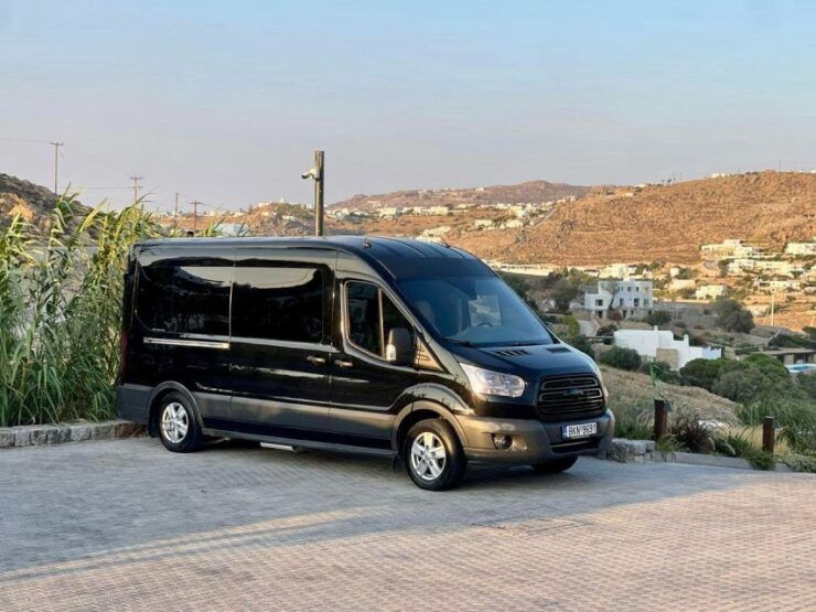 Mykonos: Airport Private Transfer in Luxury VAN - Service Details