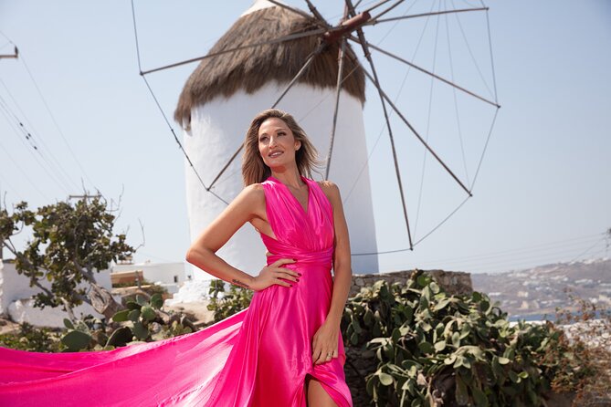Mykonos Flying Dress High End Professional Photographer - Tips for Selecting the Perfect Location for Your Shoot