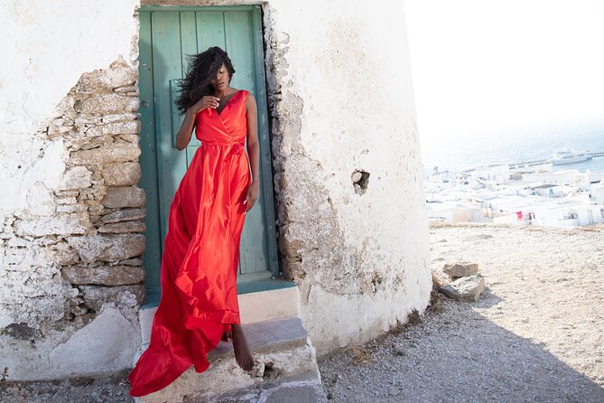 Mykonos Flying Dress High End Professional Photographer - Showcasing Your Unique Style With the Mykonos Flying Dress