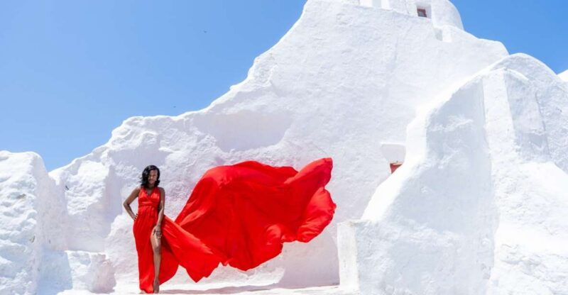 Mykonos: Flying Dress Photoshoot - The Itinerary Breakdown