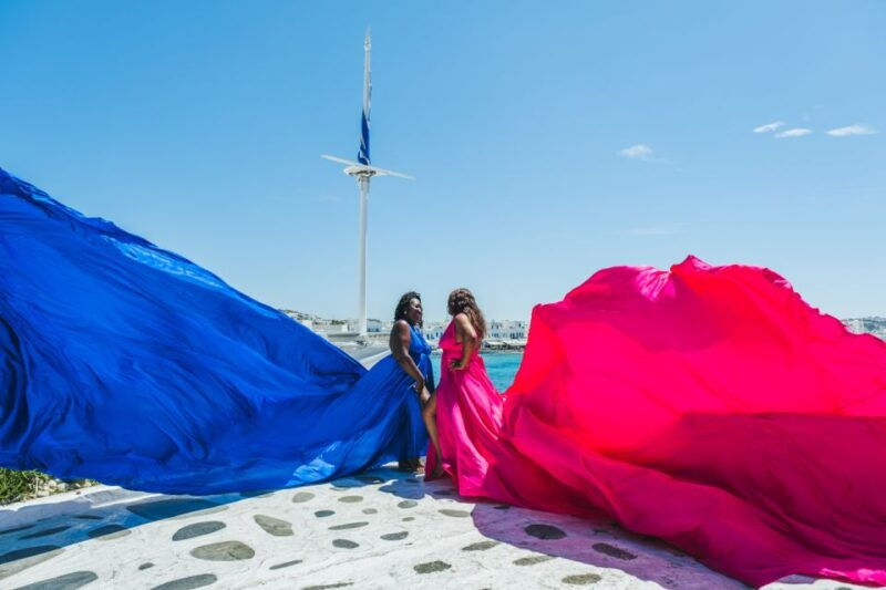 Mykonos: Flying Dress Photoshoot - Authentic Insights from Reviews