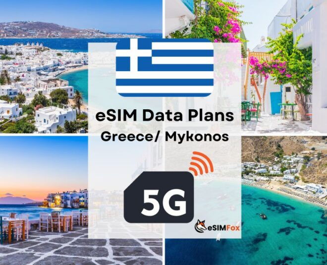 Mykonos: Greece/ Europe Esim Internet Data Plan High-Speed - Important Information