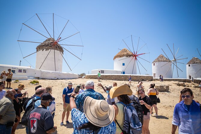 Mykonos Highlights Day Tour With Greek Lunch at Mykonian Split - Inclusions