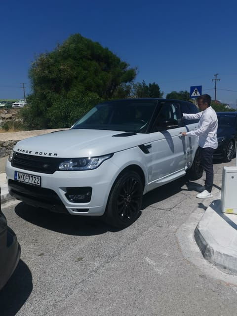 Mykonos Private Arrival/Departure Transfer With Range Rover - Pricing Details