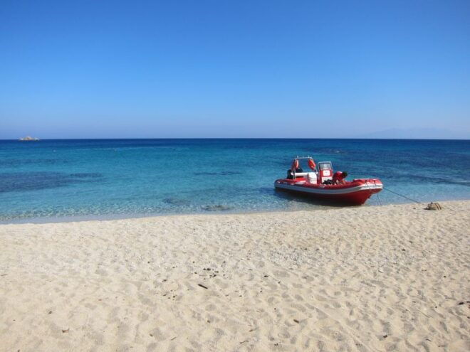 Mykonos: Private Boat Trip and Snorkeling Sea Safari - Coastal Scenery and Panagia Church Visit