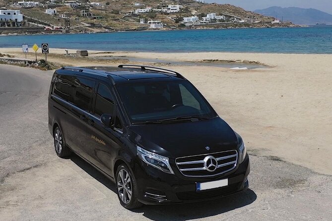 Mykonos Private Car With Driver At Disposal 24 Hours - Pickup and End Point