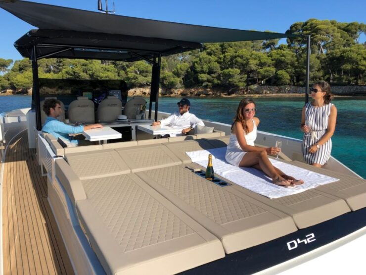 Mykonos: Private Cruise on a Brand New Luxury Yacht - Host and Language Options