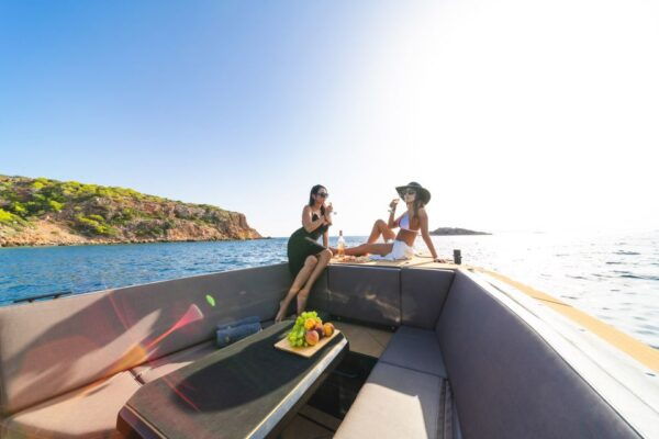 Mykonos Private Full Day Cruise With a Rafnar 1200 T-Top - Common Questions