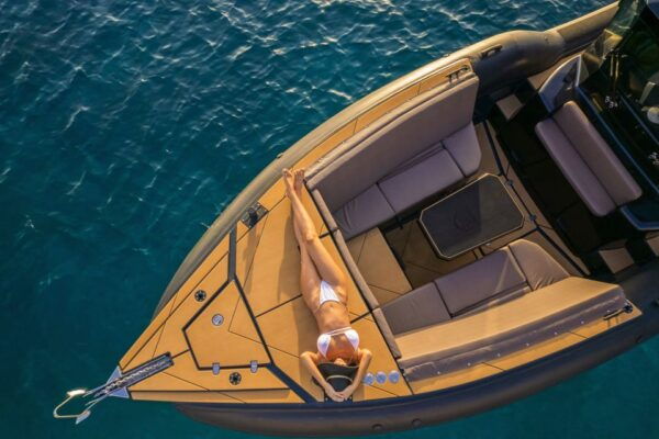 Mykonos Private Full Day Cruise With a Rafnar 1200 T-Top - The Sum Up