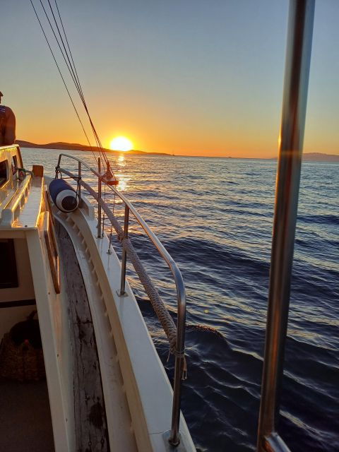 Mykonos Private Sunset Tour With Traditional Boat - Highlights