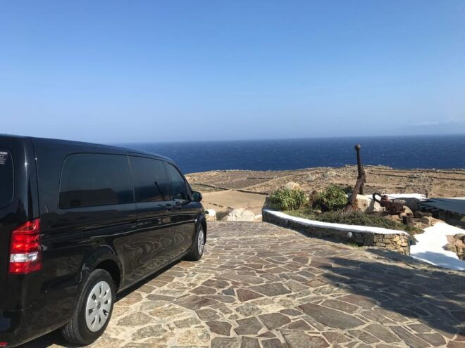 Mykonos Private Transfer Airport - Port - Overview of Mykonos