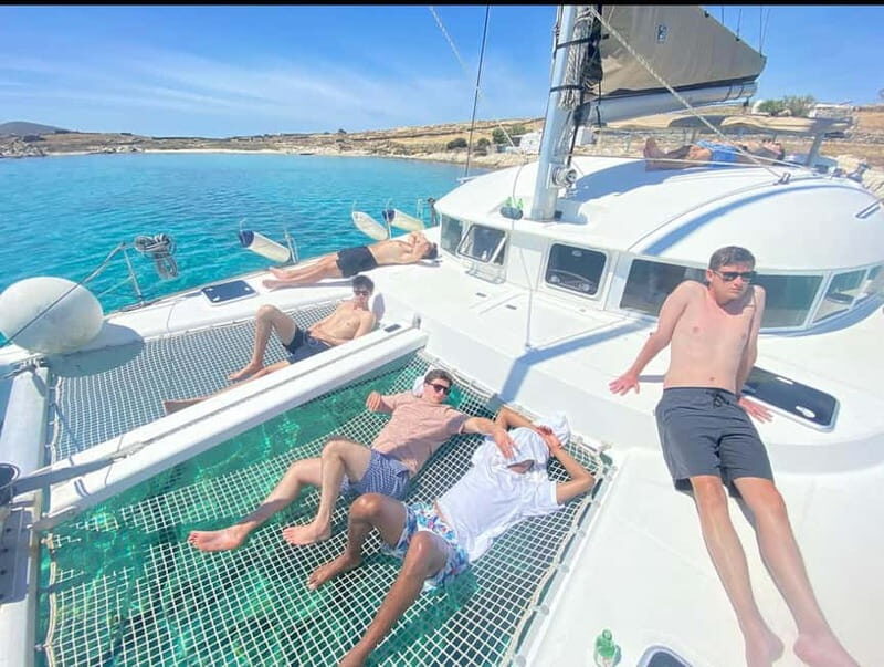 Mykonos: Rhenia Island Catamaran Cruise with Meal & Open Bar - Wrapping Up