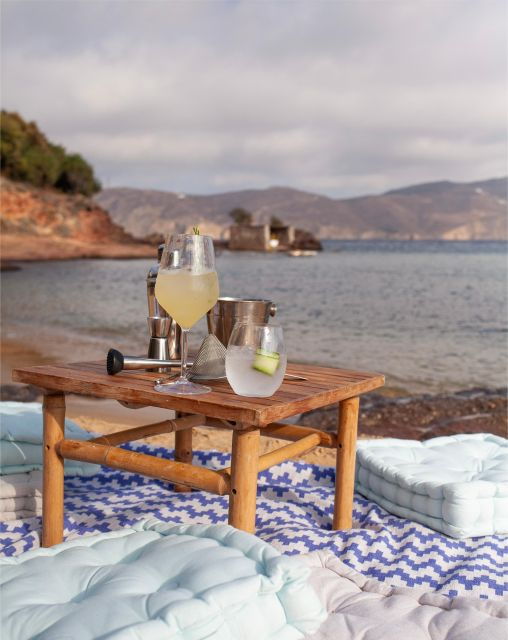 Mykonos: Secluded Beach Sunset Greek Cocktail Tasting Class - Booking Details