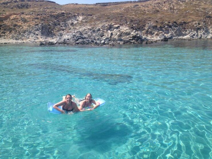 Mykonos: South Beaches & Rhenia Yacht Cruise With Transfers - Cruise Highlights