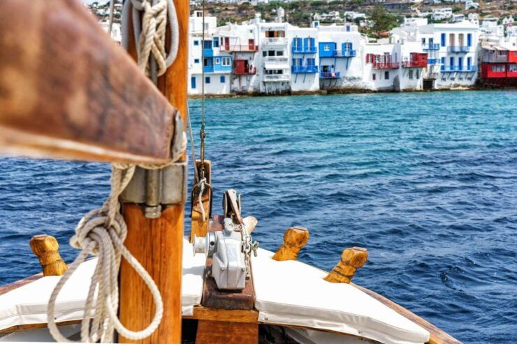 MYKONOS SOUTH OR WEST COAST EVENING SEMI PRIVATE CRUISE - Cruise Details