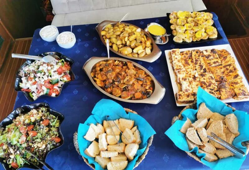 Mykonos: Sunset Sail Cruise to Rhenia, Beach Hopping, Dinner - Final Stretch and Return