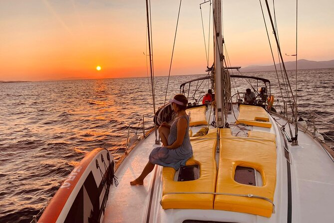 Mykonos: Swim at Rhenia & Watch the Sunset at Little Venice - Capturing the Perfect Sunset in Little Venice
