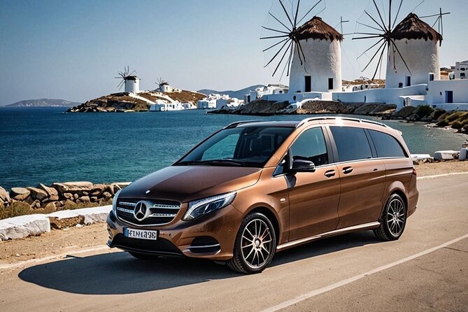 Mykonos Transfer: Airport - Port (Arrivals - Departures) to Hotel - Pickup Process