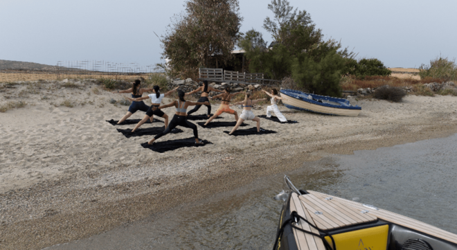 Mykonos : Yoga On Waves - Meeting and Departure Location