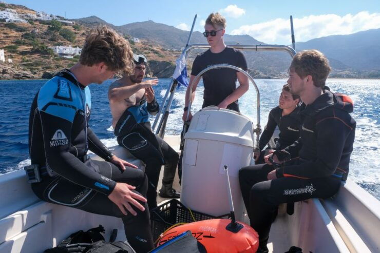 Mylopotas: Boat Cruise and Shipwreck Scuba Diving - Activity Details