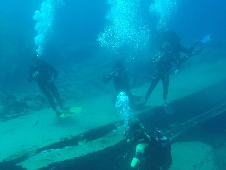 Mylopotas: Boat Cruise and Shipwreck Scuba Diving - Experience Highlights