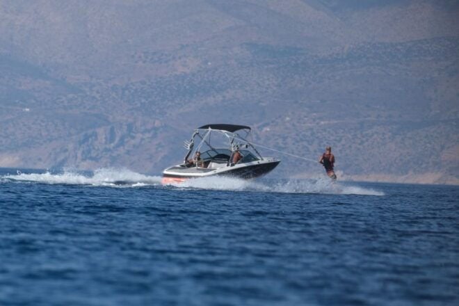 Mylopotas: Private Mastercraft X Boat Ride With Wakeboarding - Full Description