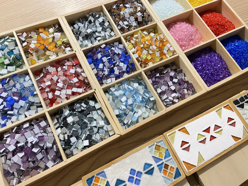 Myosotis Flower - Mosaic Coaster Workshop | Kwun Tong - Who will enjoy this workshop most