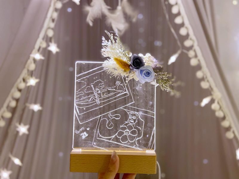 Myosotis Flower - Preserved Flowers Workshop | Creamy Paint Workshop | Kwun Tong - Choose the craft that suits your afternoon