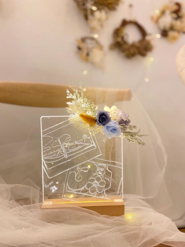 Myosotis Flower - Preserved Flowers Workshop | Creamy Paint Workshop | Kwun Tong - What the creamy-glue workshop makes possible