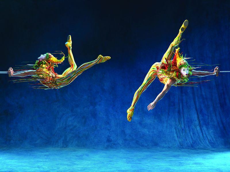 Mystere by Cirque du Soleil Show Ticket in Las Vegas - Seat categories and the view you may get