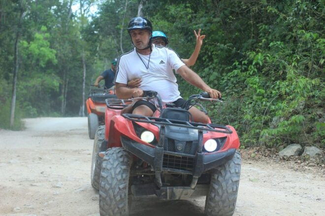 Mystic Maya Adventure (Tulum): Rappel, Cenote, Zipline & ATV - Rappelling Down Cliffs